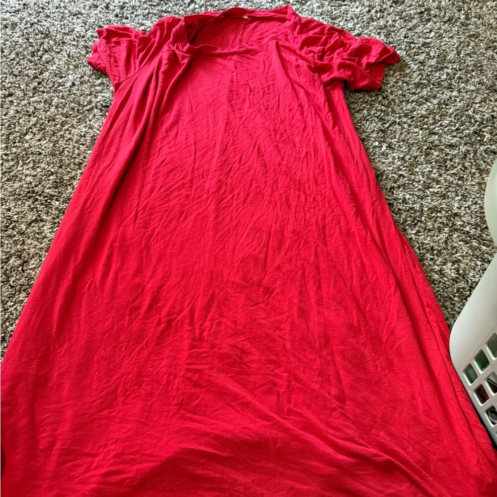 Red Amazon Dress